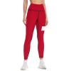 Adugen Origei Women's High Waist Switzerland Flag Print Tummy Control Yoga Capris L view 1