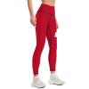 Adugen Origei Women's High Waist Switzerland Flag Print Tummy Control Yoga Capris L view 3