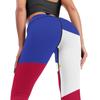 Adugen Origei Women's High Waist Philippines Flag Print Tummy Control Yoga Capris L view 2