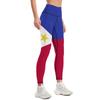 Adugen Origei Women's High Waist Philippines Flag Print Tummy Control Yoga Capris L view 3