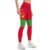 Adugen Origei Yoga Pants Transnistria Flag Workout Running for Women S view 3