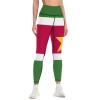 Adugen Origei Yoga Pants Suriname Flag Workout Running for Women M view 1