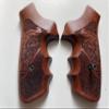 New! Wood Grip Compatible with Taurrus Raging Bull/Raging Hunter 454 460 480 500 Rough Texture/Checker Hardwood#Raging07 view 1