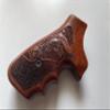 New! Wood Grip Compatible with Taurrus Raging Bull/Raging Hunter 454 460 480 500 Rough Texture/Checker Hardwood#Raging07 view 2