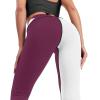 Adugen Origei High Waist Qatar Flag Yoga Pants Tummy Control Womens Fall Fashion 2022 S view 2