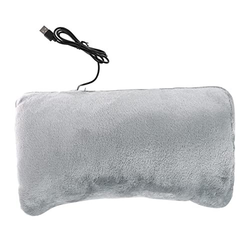 Soft Plush Hand Muffs Children Kids Women Men Winter Hand Warmer USB Rechargeable Winter Heater Thermal Heating for Office and Home