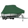 ELVONS 25-27ft Heavy-Duty Trailerable Boat Cover 210d Oxford Cloth Waterproof and Tear-Resistant Mooring Cover Suitable for Hard Top Boats Outdoor Protection,Green,25~27ft(948cm*570cm) view 1