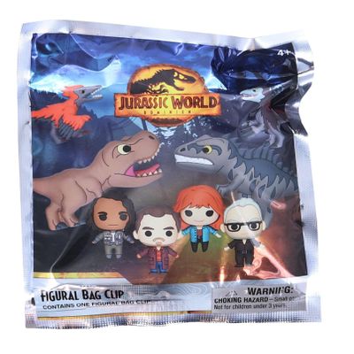 Monogram International Jurassic World Blind Bag 3D Foam Bag Clip | One Random