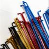 245mm Bike Spokes 14G Stainless Steel, Road Bike Spokes 100Pcs (Color Family : Gold) view 2