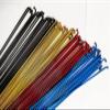 245mm Bike Spokes 14G Stainless Steel, Road Bike Spokes 100Pcs (Color Family : Gold) view 3