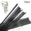 12Pcs 260-296mm Stainless Steel Bicycle Spokes Bike 14G MTB Wheel Radius Knitting Needle Spokes Electric Bike Copper Nipple Wheel (Color : 274mm) view 3