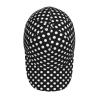 Baseball Cap Adjustable Dad Hat Trucker Hat Casual Snapback, White Black Polka Dot Dots view 4