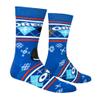 Cool Socks, Christmas Holiday Socks for Men, Fun Snack food Print, Oreo Cookies Large view 3