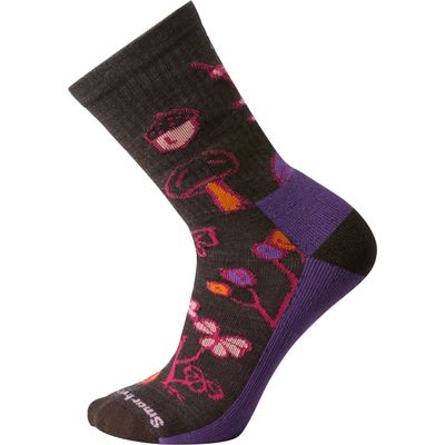 Smartwool Everyday Light Cushion Merino Wool Forest Loot Crew Socks for Men and Women, Chestnut, X-Large