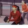 FORCEFIELD The First Pickleball Protective Sweatband. Designed for All Ages and Skill Levels Men & Women. Lightweight, Comfortable & Reversible Plus Safety Certified Protection. Red Large view 3