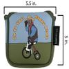 Balanced Co. Funny Golf Putter Headcover (Happy Place/Mallet) view 4
