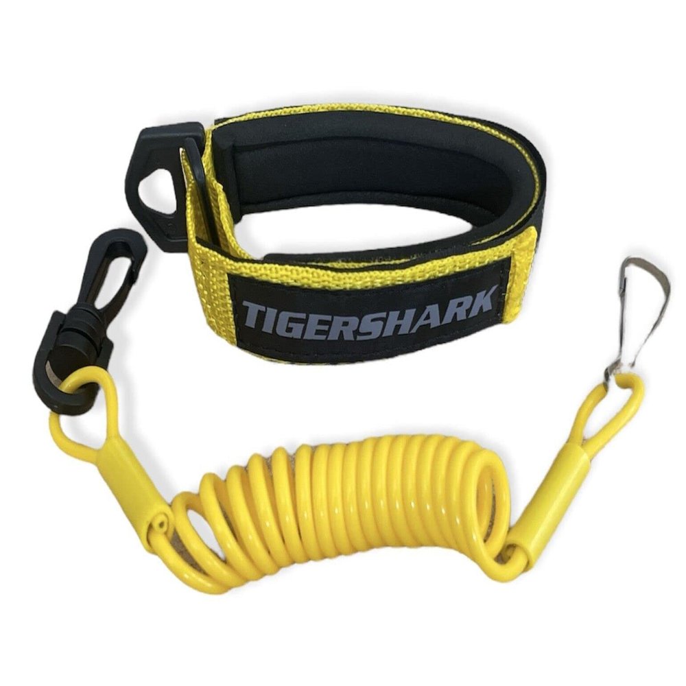 JLP Tigershark Tiger Shark Barracuda Daytona Monte Carlo Montego Replacement Lanyard & Wrist Band Yellow