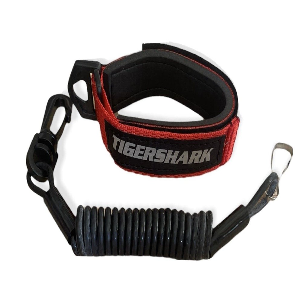 JLP Tigershark Tiger Shark Barracuda Daytona Monte Carlo Montego Replacement Lanyard & Wrist Band Red/Black