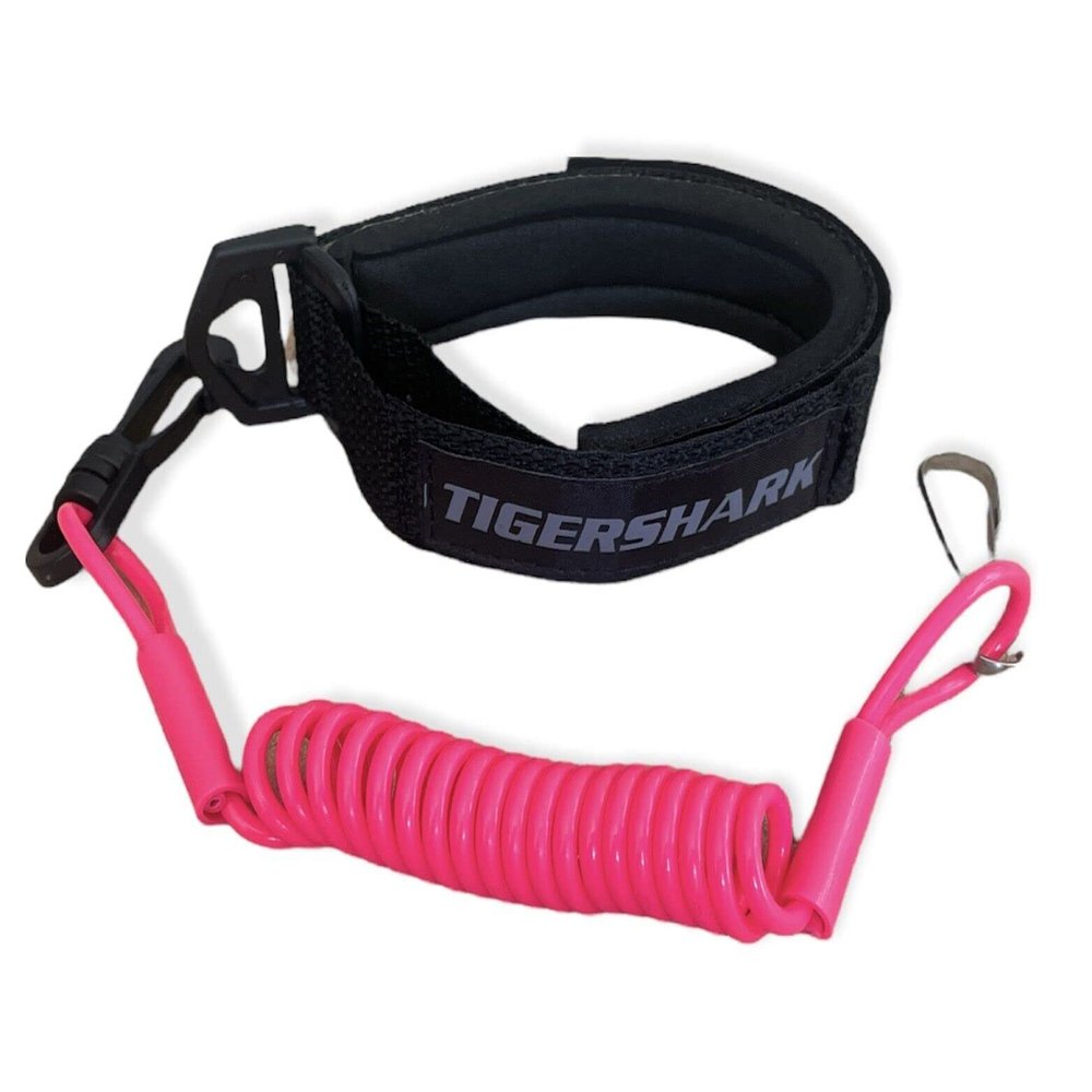 JLP Tigershark Tiger Shark Barracuda Daytona Monte Carlo Montego Replacement Lanyard & Wrist Band Black/Pinkj
