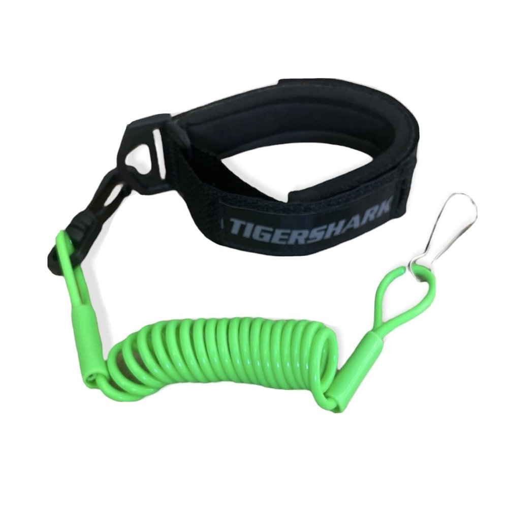 JLP Tigershark Tiger Shark Barracuda Daytona Monte Carlo Montego Replacement Lanyard & Wrist Band Black/Green