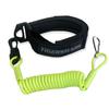 Tigershark Tiger Shark Barracuda Daytona Monte Carlo Montego Replacement Lanyard & Wrist Band Black / Neon Yellow view 1