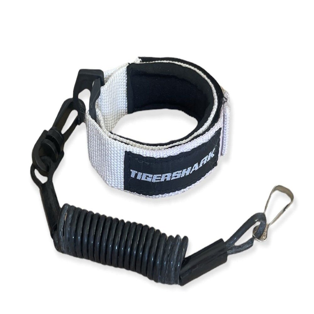 jlp Compatible with Tigershark Barracuda Daytona Monte Carlo Montego Replacement Lanyard & Wrist Band White Black