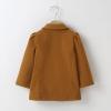 Toddler Girls Winter Long Sleeve Warm Fleece Coat Jacket Solid Color for Babys Clothes Brown Toddler (Brown, 4-5 Years) view 4