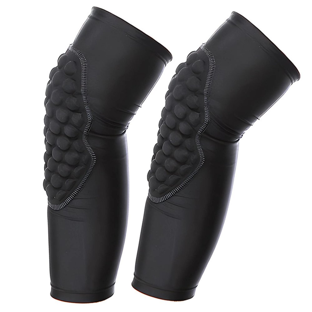 Topeter Protective Knee Pads for Volleyball Kids Kneepad Youth Compression Knee Sleeves 1 Pair (Black YL)
