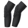 Topeter Protective Knee Pads for Volleyball Kids Kneepad Youth Compression Knee Sleeves 1 Pair (Black YL) view 1