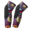 Topeter Basketball Knee Sleeves Boys Compression Padded Knee Protection Sleeves 1 Pair for Youth Kids Ski Skate Snowboard Yellow YM view 1