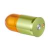 Lancer Tactical Green Gas Shell CNC Aluminum Airsoft 40mm Green Gas Shell40mm 3.5 inches, Gold/Green view 2