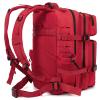 QT&QY Red Military Tactical Backpacks For women CCW Army Laser cut Molle Daypack 45L Large 3 Day Bug Out Bag Gym Rucksack With Bottle Holder medical Rucksack view 3