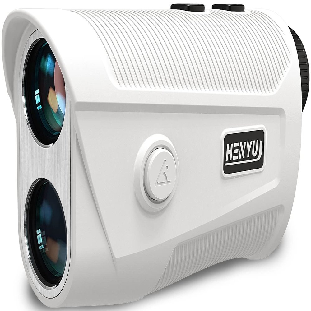Golf Rangefinder with Slope - 1200 Yard Laser Range Finder for Golfing & Hunting, High-Precision Flag Locking Vibration, 7X Magnification, USB-C Rechargeable, Built-in Magnetic Strip
