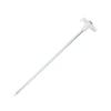 Tent Stakes, Galvanized Steel Pop Up Tent Stakes Pegs with Fluorescent Stopper for Pitching Camping Tents Canopy (White 20pcs) view 3