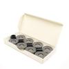 Bones Swiss Ceramics Skateboard, Longboard, and Roller Skate Bearings (8 Pack) Bundled with a Bonus Free SkateHouse Skateboard T-Handle Tool (Model BX88) view 4