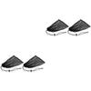 Cabilock 4 Pcs Storage Bag Tennis Organizer Bags for Travel Drawstring Sport Drawstring Cinch Mesh Organizer s Mesh Stuff Storage Pouch Polyester view 1