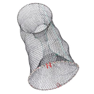 1pc Catch Fishnet Bait Cast Net Crab Fishing Gadgets Fishing Kit Lobster Bait Cages Folded Cast Net Net Mesh Telescopic Feeder Net Tool Spring Cage Cable