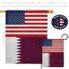 Americana Home & Garden World Cup Friendship Home Banner Wall Art Patio Porch Lawn Garden Flag Stand Pole Room Decorations Indoor Outdoor FIFA Gifts Team Qatar Trophy Soccer Game Football, Made In USA view 4