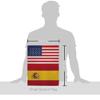 World Cup Spain USA Friendship Flag Home Decor Banner Room Wall Art Patio Porch Lawn Garden Outdoor Decorations Tapestry Yard Signs FIFA Gifts Team Qatar Trophy Soccer Game Football Made in USA view 2