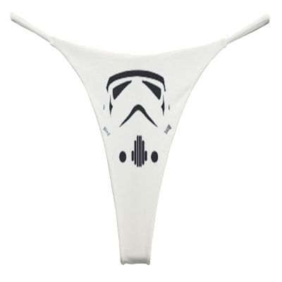 Southern Sisters Storm Troop Sexy G String Thong Lingerie Bottom Large White