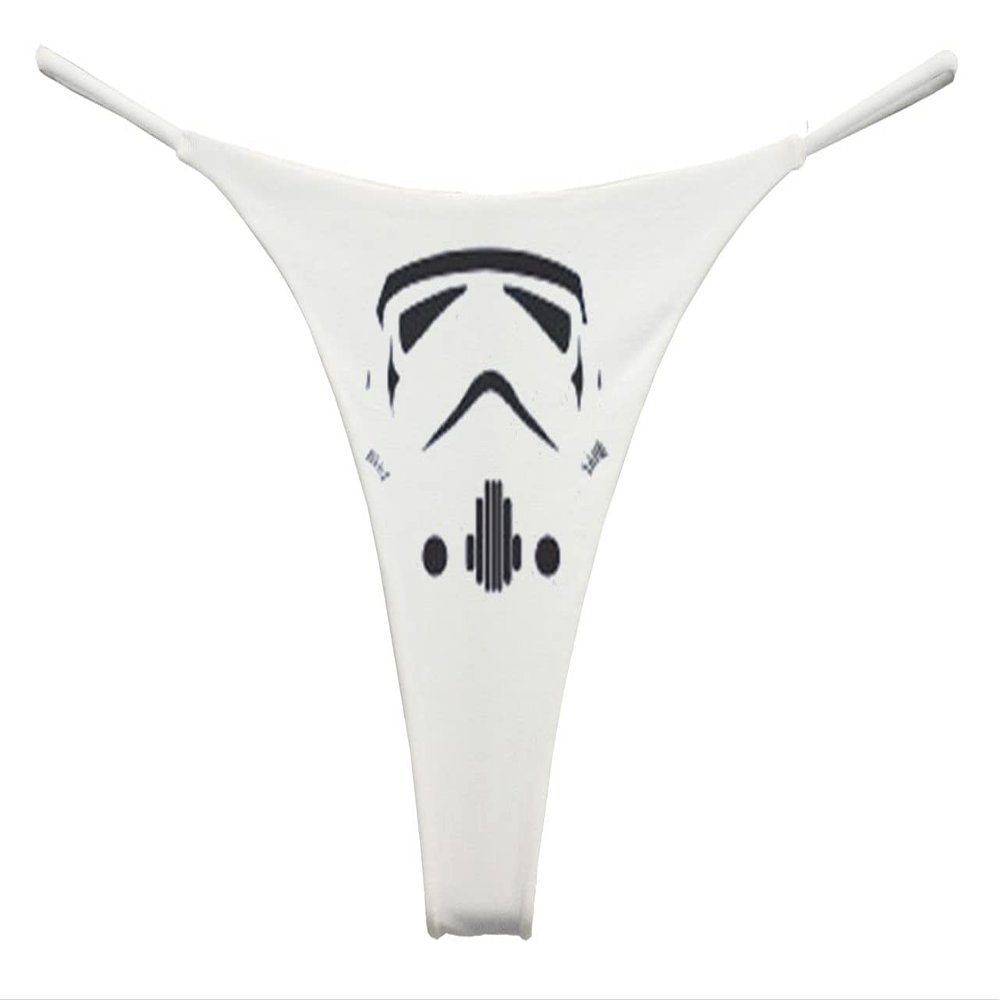 Southern Sisters Storm Troop Sexy G String Thong Lingerie Bottom Large White