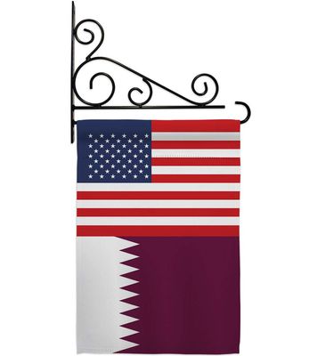Americana Home & Garden World Cup Friendship Home Banner Room Flag Pole Patio Lawn Garden Outdoor Decorations Indoor Tapestry Yard Signs FIFA Gifts Team Qatar Trophy Soccer Game Football, Made in USA