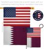 Americana Home & Garden World Cup Friendship Home Banner Room Flag Pole Patio Lawn Garden Outdoor Decorations Indoor Tapestry Yard Signs FIFA Gifts Team Qatar Trophy Soccer Game Football, Made in USA view 4