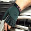 BTR BORN TO RACE Wheelchair Gloves for Men and Women  Full Thumb Mobility Gloves for Active Lifestyles and Intense Sports, Boosting Comfort and Performance (Brown-XL) view 4
