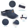 Bigfoot Sasquatch Mexican Sun Visor Hat Adjustable Sun Cap Sports Beach Hats for Men Women view 4