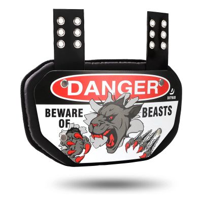 Football Back Plate Lower Back Rear Back Bone Protector Shield Back Plate for Youth & Adult (Age Under 12)