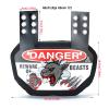 Football Back Plate Lower Back Rear Back Bone Protector Shield Back Plate for Youth & Adult (Age Under 12) view 3