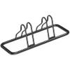 Simple Houseware 2 Bike Bicycle Floor Parking Adjustable Storage Stand, Black view 1