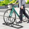 Simple Houseware 2 Bike Bicycle Floor Parking Adjustable Storage Stand, Black view 4