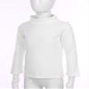 Huimingda Girls Boys Thermal Shirt Long Sleeve Mock Neck Top Base Undershirt White 9-10 Years view 3